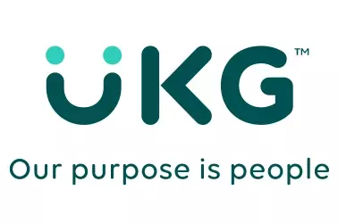 UKG Logo with Tagline